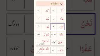 Learn Arabic language In Urdu|| Arbi Bolna Sikhen|| #Zuban_Arabi_Sabaq_No1_Mutafarriqat_P02