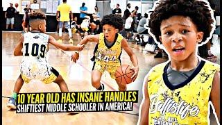 10 Year Old Has INSANE HANDLES! Will Conroy Jr Is SO Shifty Even Steph Curry Is Impressed!