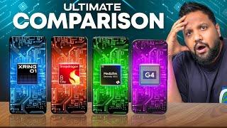 Ultimate Android Flagship Chipset Comparison - XRing 01 vs SD 8 Elite vs Dimensity 9400 vs Tensor G4