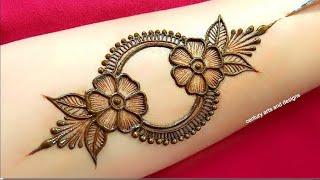 Eye Catching  Beautiful Stylish Front Hand mMehndidesign |Arabic Mehndi Design I Mehndi Design 2025