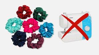 How to make scrunchies Hand Sewn|DIY scrunchie tutorial|scrunchy#howtomakeascrunchie