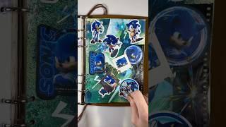 Art Journaling and  Scrapbooking Sonic the Hedgehog