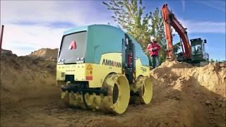 Траншейный каток AMMANN Rammax 1575 (DE)