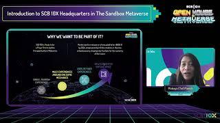 Introduction To SCB 10x Headquarters In The Sandbox Metaverse - Mukaya Tai Panich