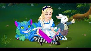 Alice in match 3 world mobile game - Gameplay