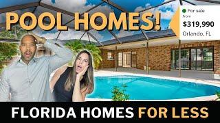 Inside 3 Affordable Florida Pool Homes For Under $410,000!