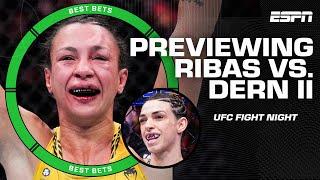 UFC Fight Night Best Bets: Dern vs. Ribas 2 | ESPN BET