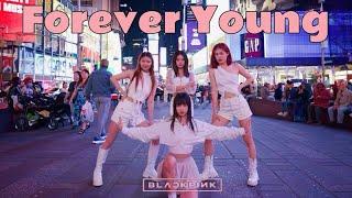 [4k] [KPOP in PUBLIC NYC] 'BLACKPINK- FOREVER YOUNG' DANCE COVER by Echo Dance Crew NYC