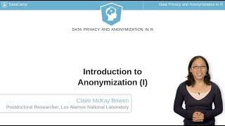 R Tutorial: Intro to Anonymization (I)