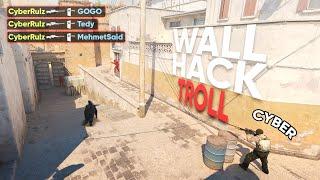 HER YERE GİDEBİLDİĞİMİZ MAPTE WALLHACK İLE MEKİBİ TROLLEDİM