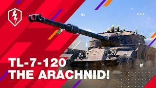 WoT Blitz. Meet TL-7-120: Real Monster of a Tank!