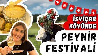 İsviçre Köyünde Büyüleyici Peynir Festivali | İnek Geçit Töreni!