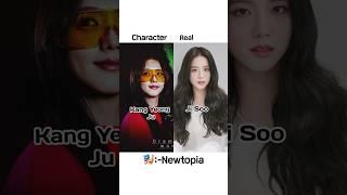 Newtopia || K-Drama || Character vs Real pic #youtube #kdrama #viralshorts #top10 #trending #2025