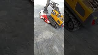 excavator RC YIGONG YG258C terguling ll shortvideo ll#excavatorrc