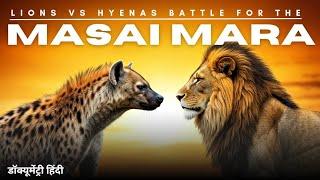 Lion vs Hyena: Battle for the Masai Mara Battle | Wildlife Documentary in Hindi