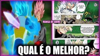 AS DIFERENÇAS DO ANIME PARA MANGÁ DE DRAGON BALL SUPER. SAGA BLACK PART 1