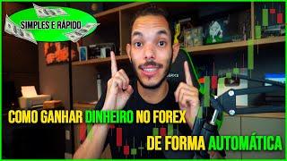 COMO GANHAR DINHEIRO NO FOREX DE FORMA AUTOMÁTICA 