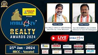 Hybiz Tv Realty Awards 1st Edition | Real Estate Awards 2024 | Hybiz tv Live