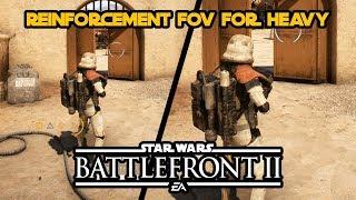 Reinforcement like FOV for Heavy (Glitch) - Star Wars Battlefront 2 Tutorial