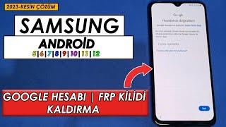 Samsung FRP Bypass ÜCRETSİZ Google Hesabı Kaldırma ! Android 11|12 (Bu Cihaz Sıfırlandı Çözümü)