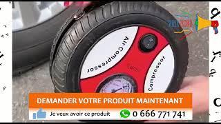 Gonfleur de pneu de compresseur d'air, compresseur d'air portatif DC 12V pour pneus de voiture