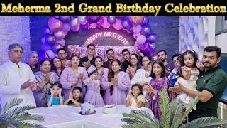 Meherma 2nd Grand Birthday Celebration | Sab Ne Mil Ker Kiye Gifts Open | Color Theme Party