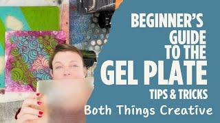 A Beginner's Guide to the Gel Plate from @boththingscreative!