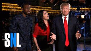 Host Donald Trump Shops Around SNL For A Running Mate