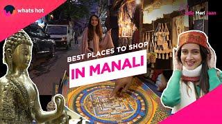 Best Places To Shop In Manali | Mall Road #manali Budget Shopping