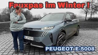 Peugeot E-5008 GT 73kWh - Frost problems with the lion?! Test - Review - Range - Everyday - 4K