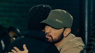 "Sweetheart, don't cry!" - Eminem hugs contestant on Rhythm & Flow Season 2