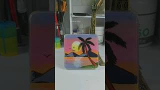 Painting on Glass  | #shorts #glasspainting #art #craft