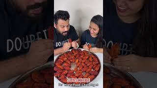 SPICY KOREAN CHICKEN WINGS EATING MAGIC TRICK #shorts #foodie #foodlover