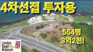 런던베이글 동복리 4차선 투자용토지(제주도부동산)