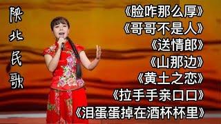 陕北经典民歌《脸咋这么厚》《送情郎》《山那边》《黄土之恋》等