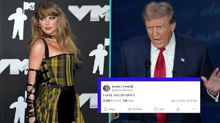 Donald Trump Says He Hates Taylor Swift After Kamala Harris Endorsement