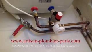 installation chauffe eau ariston ANDRIS LUX