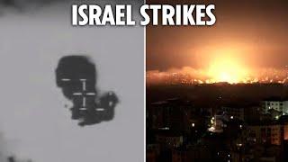 Israeli jets obliterate Hezbollah missile site - IDF won't stop until ALL terrorists are killed