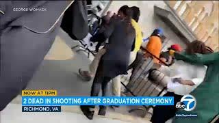 2 killed, 5 others shot after high school graduation ceremony in Virginia