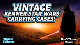 Vintage Kenner Star Wars Action Figure Carrying Cases!