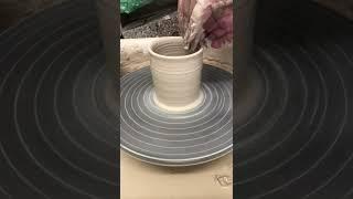 Making a Ceramic Beaker on the Potter’s Wheel #pottery #relaxing #calm #asmr