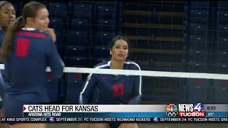 UA Volleyball team in Kansas for big tourney