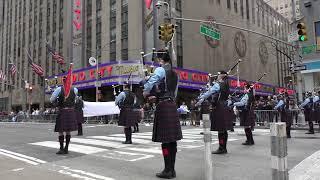 Tartan Parade~NYC~2023~Morrison Academy Band~NYCParadelife