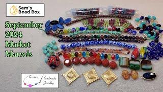 Sam's Bead Box | September 2024 | Market Marvels #samsbeadbox #beading #diy #diyjewelry