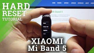 How to Factory Reset XIAOMI Mi Band 5 – Wipe Personal Data