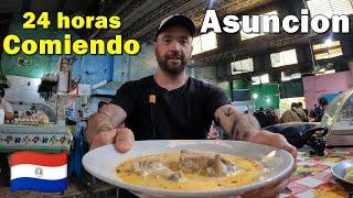 Un dia COMIENDO en ASUNCION del PARAGUAY 