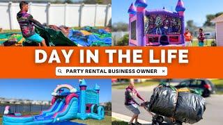 Party Rental Business Owner Tips | Day in the Life #3