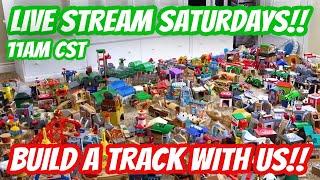 LIVE STREAM SATURDAYS!! Let's Build A TRACK!!