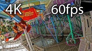 Aang's Air Gliders front seat on-ride 4K POV @60fps Nickelodeon Universe Theme Park