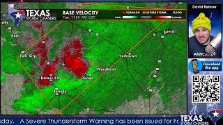 LIVE Texas Tornado Warning Coverage (December 24, 2024) #3